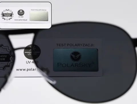 Okulary z polaryzacją POLARSKY Aviator UV400