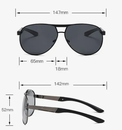 Okulary z polaryzacją POLARSKY Aviator UV400