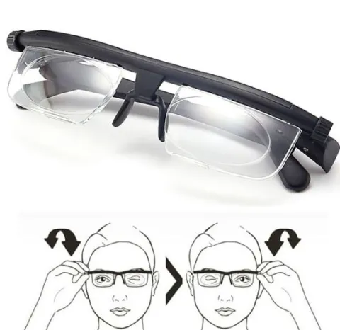 Okulary z regulacją optyczną Vario Focus od -6 do +3 dioptrii