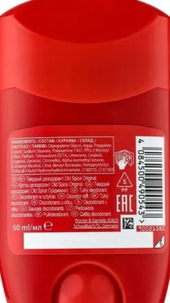 Old Spice Original dezodorant w sztyfcie 4x50ml