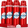 Old Spice Whitewater Dezodorant męski w sprayu, 6 x 150ml, 24h świeżości