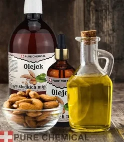 OLEJ MIGDAŁOWY ZE SŁODKICH MIGDAŁÓW 1 litr