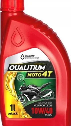 OLEJ MOTOCYKLOWY QUALITIUM MOTO 4T 10W40 1L