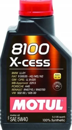 OLEJ MOTUL 5W/40 8100 X-CESS 1L MOTUL