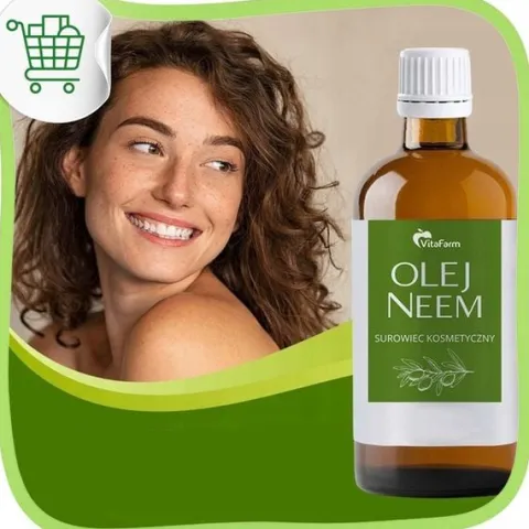 Olej Neem nierafinowany skuteczny ochrona roślin naturalny eko ogród 1L