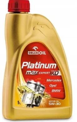 OLEJ PLATINUM MAX EXPERT XD 5W30 1L /MERCEDES/OPEL/BMW/ SM/CF C3 DEXOS 2 MB