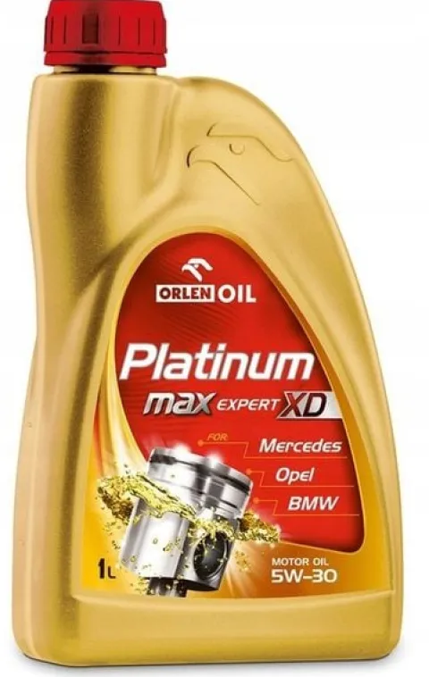 OLEJ PLATINUM MAX EXPERT XD 5W30 1L /MERCEDES/OPEL/BMW/ SM/CF C3 DEXOS 2 MB