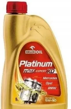 OLEJ PLATINUM MAX EXPERT XD 5W30 1L /MERCEDES/OPEL/BMW/ SM/CF C3 DEXOS 2 MB