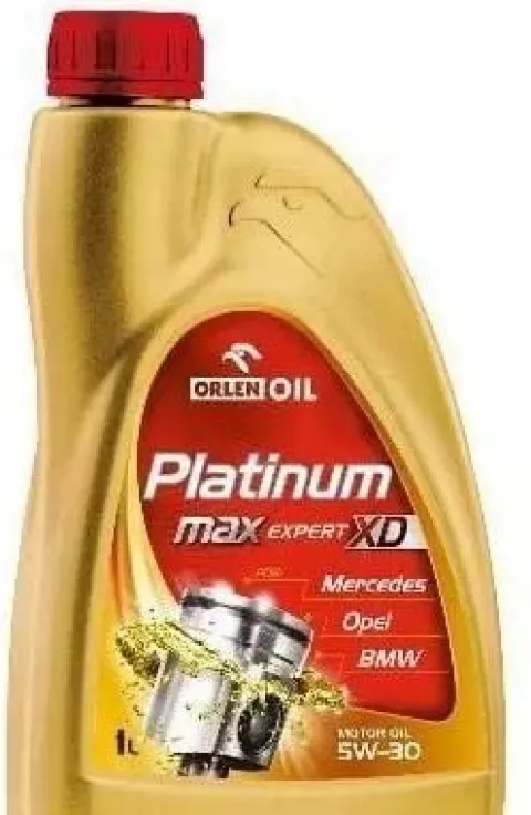 OLEJ PLATINUM MAX EXPERT XD 5W30 1L /MERCEDES/OPEL/BMW/ SM/CF C3 DEXOS 2 MB