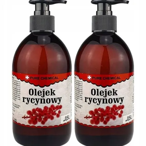 OLEJ RYCYNOWY NIERAFINOWANY TŁOCZONY NA ZIMNO NATURALNY + DOZOWNIK 2x 0,5L