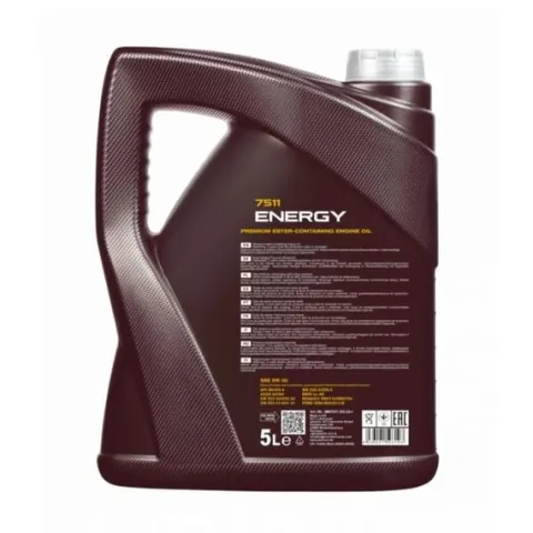 Olej 5W-30 5 Litrów Syntetyczny Mannol Energy 5L silnik Benzyna Diesel 5W30