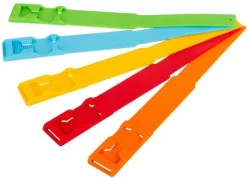 Opaska identyfikacyjna z tworzywa, 37 cm, pomarańczowa, Kerbl