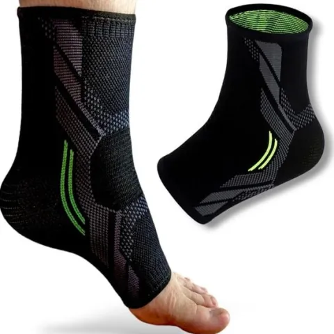 OPASKA KOMPRESYJNA ORTEZA STABILIZATOR STAWU SKOKOWEGO STOPY KOSTKI FITNESS