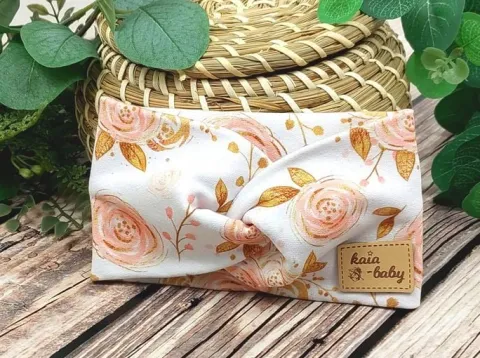 OPASKA NA GŁOWĘ USZY DLA DZIECI SZEROKA 42-44cm