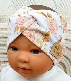 OPASKA NA GŁOWĘ USZY DLA DZIECI SZEROKA 42-44cm