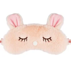 Opaska na oczy do spania królik - pink