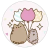 Opłatek na tort Pusheen