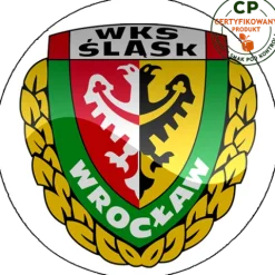 Opłatek na tort WKS Śląsk Wrocław