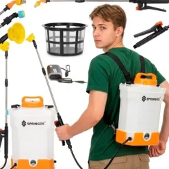 Opryskiwacz elektryczny do roślin 10 L spryskiwacz ogrodowy, akumulatorowy