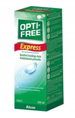 OPTI-FREE EXPRESS 2X355ML PŁYN DO SOCZEWEK KONTAKTOWYCH ALCON