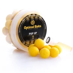 Optimal Baits Kulki proteinowe pływające Pop Up KUKURYDZA 15mm