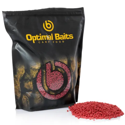 Optimal Baits Pellet zanętowy TRUSKAWKA 4mm
