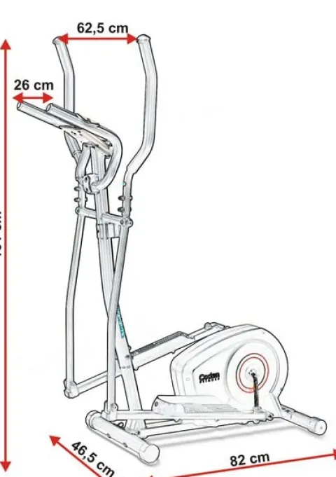 ORBITREK CF550 MAGNETYCZNY CODEN koło 5 kg