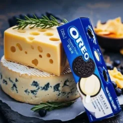 Oreo Cheese chińskie ciastka z nadzieniem serowym 97g