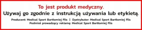 Orteza na Kostkę Elastyczna Opaska dla Sportowców Oddychająca M DrFit