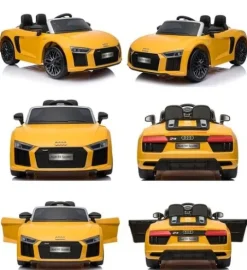 ORYGINALNE AUDI R8 - MIĘKKIE KOŁA, MIĘKKIE SIEDZENIE, MOCNY/R8