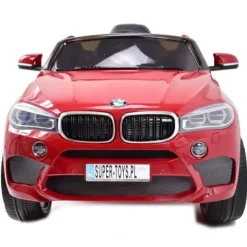 ORYGINALNE BMW X6M W NAJLEPSZEJ WERSJI, MIĘKKIE SIEDZENIE, PILOT 2.4 GHZ, LAKIER/ 2199