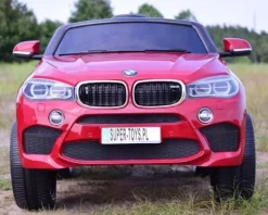 ORYGINALNE BMW X6M W NAJLEPSZEJ WERSJI, MIĘKKIE SIEDZENIE, PILOT 2.4 GHZ, LAKIER/ 2199