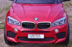 ORYGINALNE BMW X6M W NAJLEPSZEJ WERSJI, MIĘKKIE SIEDZENIE, PILOT 2.4 GHZ, LAKIER/ 2199