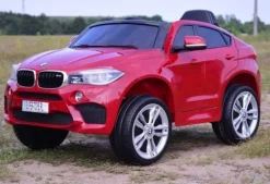 ORYGINALNE BMW X6M W NAJLEPSZEJ WERSJI, MIĘKKIE SIEDZENIE, PILOT 2.4 GHZ, LAKIER/ 2199