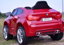 ORYGINALNE BMW X6M W NAJLEPSZEJ WERSJI, MIĘKKIE SIEDZENIE, PILOT 2.4 GHZ, LAKIER/ 2199