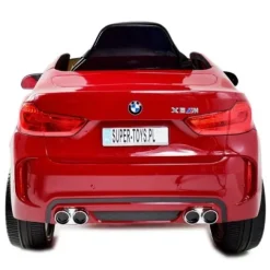 ORYGINALNE BMW X6M W NAJLEPSZEJ WERSJI, MIĘKKIE SIEDZENIE, PILOT 2.4 GHZ, LAKIER/ 2199