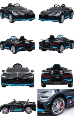 ORYGINALNE BUGATTI DIVO PEŁNA OPCJA, MIĘKKIE KOŁA, MIĘKKIE SIEDZENIE/HL338