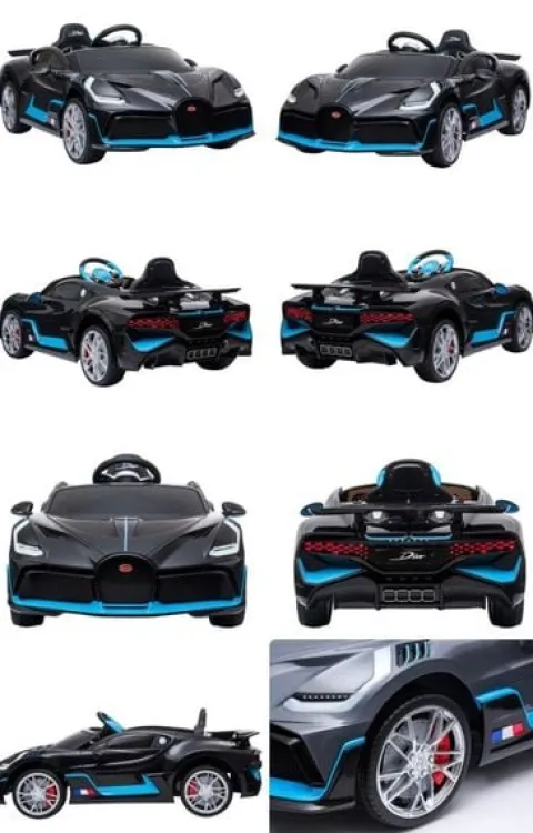 ORYGINALNE BUGATTI DIVO PEŁNA OPCJA, MIĘKKIE KOŁA, MIĘKKIE SIEDZENIE/HL338