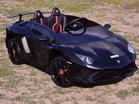 ORYGINALNE LAMBORGHINI AVENTADOR PEŁNA OPCJA, MIĘKKIE KOŁA, MIĘKKIE SIEDZENIE/BDM0913