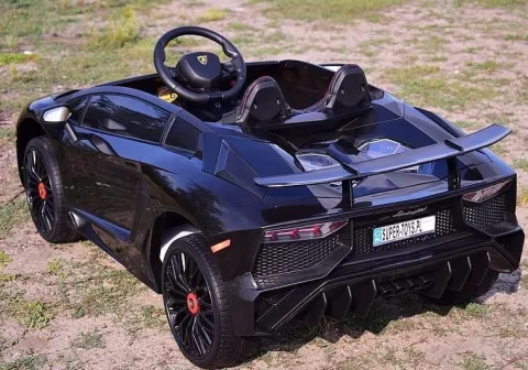 ORYGINALNE LAMBORGHINI AVENTADOR PEŁNA OPCJA, MIĘKKIE KOŁA, MIĘKKIE SIEDZENIE/BDM0913