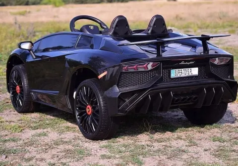 ORYGINALNE LAMBORGHINI AVENTADOR PEŁNA OPCJA, MIĘKKIE KOŁA, MIĘKKIE SIEDZENIE/BDM0913