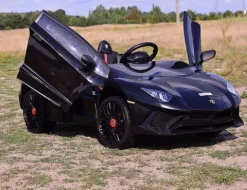 ORYGINALNE LAMBORGHINI AVENTADOR PEŁNA OPCJA, MIĘKKIE KOŁA, MIĘKKIE SIEDZENIE/BDM0913