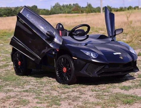 ORYGINALNE LAMBORGHINI AVENTADOR PEŁNA OPCJA, MIĘKKIE KOŁA, MIĘKKIE SIEDZENIE/BDM0913