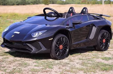 ORYGINALNE LAMBORGHINI AVENTADOR PEŁNA OPCJA, MIĘKKIE KOŁA, MIĘKKIE SIEDZENIE/BDM0913