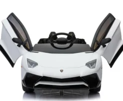 ORYGINALNE LAMBORGHINI AVENTADOR PEŁNA OPCJA, MIĘKKIE KOŁA, MIĘKKIE SIEDZENIE/BDM0913