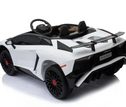 ORYGINALNE LAMBORGHINI AVENTADOR PEŁNA OPCJA, MIĘKKIE KOŁA, MIĘKKIE SIEDZENIE/BDM0913