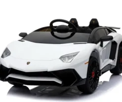 ORYGINALNE LAMBORGHINI AVENTADOR PEŁNA OPCJA, MIĘKKIE KOŁA, MIĘKKIE SIEDZENIE/BDM0913