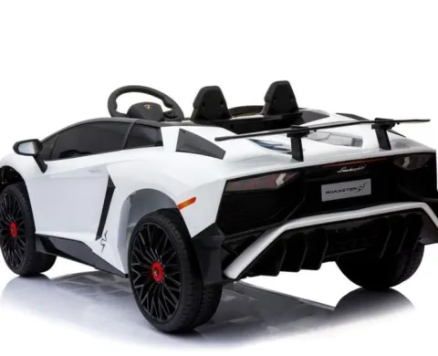 ORYGINALNE LAMBORGHINI AVENTADOR PEŁNA OPCJA, MIĘKKIE KOŁA, MIĘKKIE SIEDZENIE/BDM0913