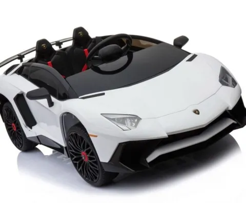 ORYGINALNE LAMBORGHINI AVENTADOR PEŁNA OPCJA, MIĘKKIE KOŁA, MIĘKKIE SIEDZENIE/BDM0913