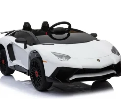 ORYGINALNE LAMBORGHINI AVENTADOR PEŁNA OPCJA, MIĘKKIE KOŁA, MIĘKKIE SIEDZENIE/BDM0913
